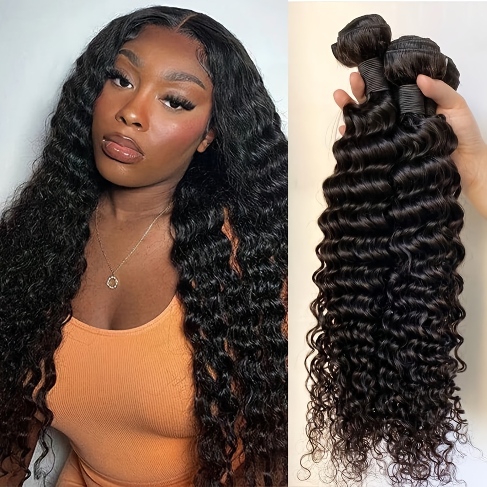 Winter Clothing Bundle - Extensiones de Cabello Humano Rizado Natural,