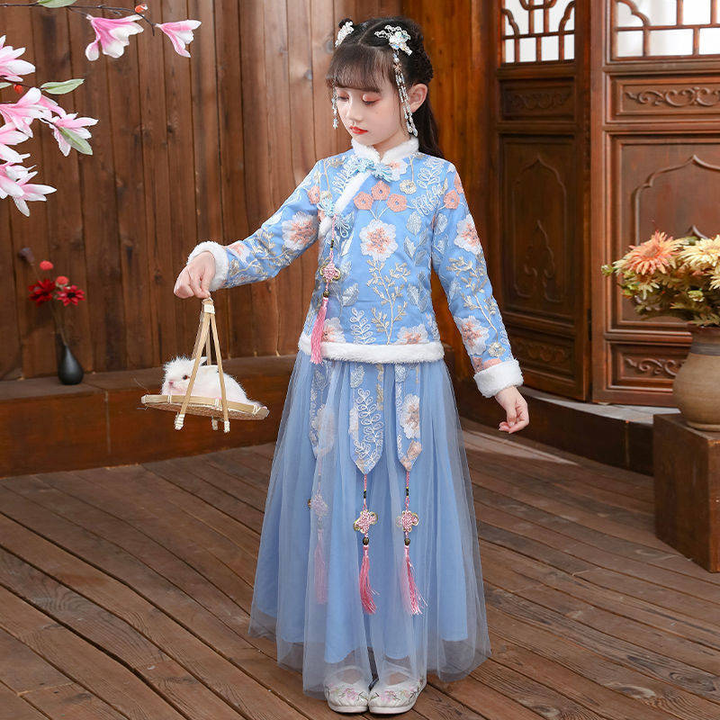 Winter Clothing For Babies - Disfraz de Hanfu antiguo para niña,