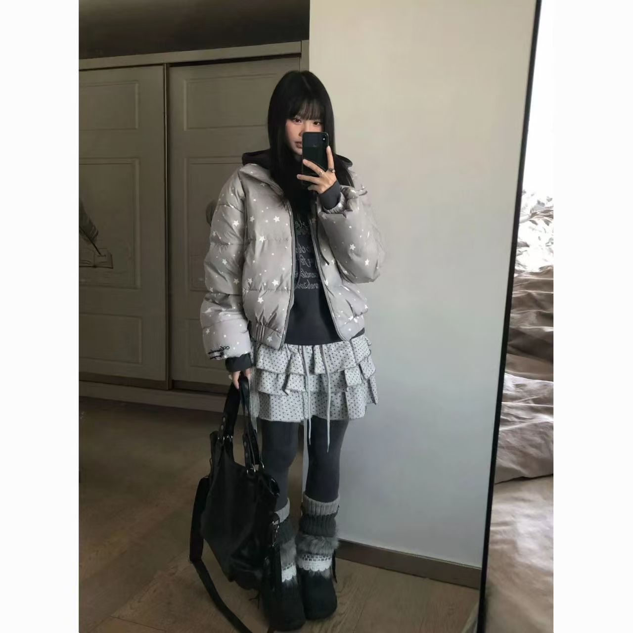 Winter Clothing Activity - Parkas Acolchadas para Mujer, Ropa Urbana,