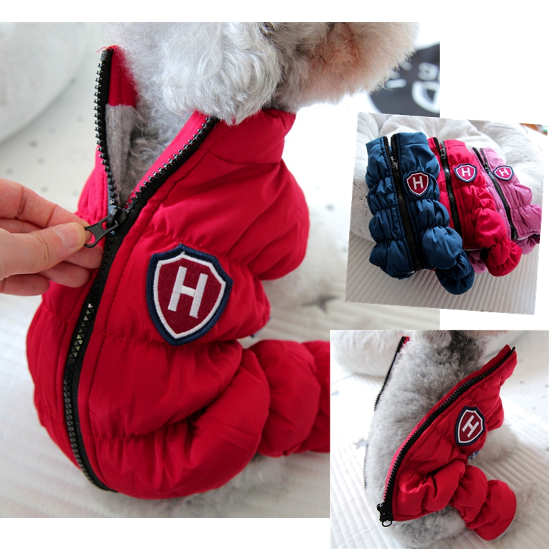 Winter Clothing For Babies - Cremallera nieve Unisex perro monos impermeables