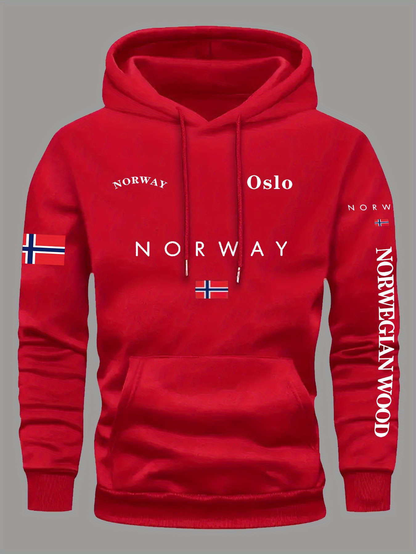 Winter Clothing Norway - Sudaderas con bandera de NORUEGA para