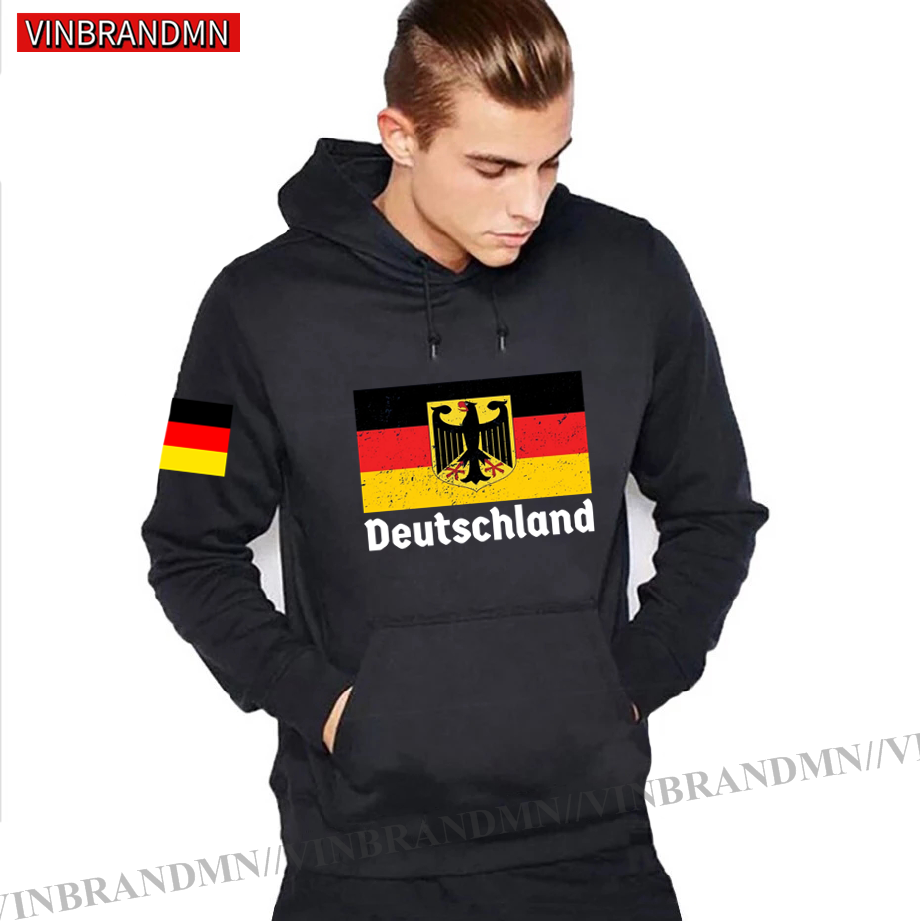 Winter Clothing Germany - Deutschland Alemania sudaderas con capucha Golden
