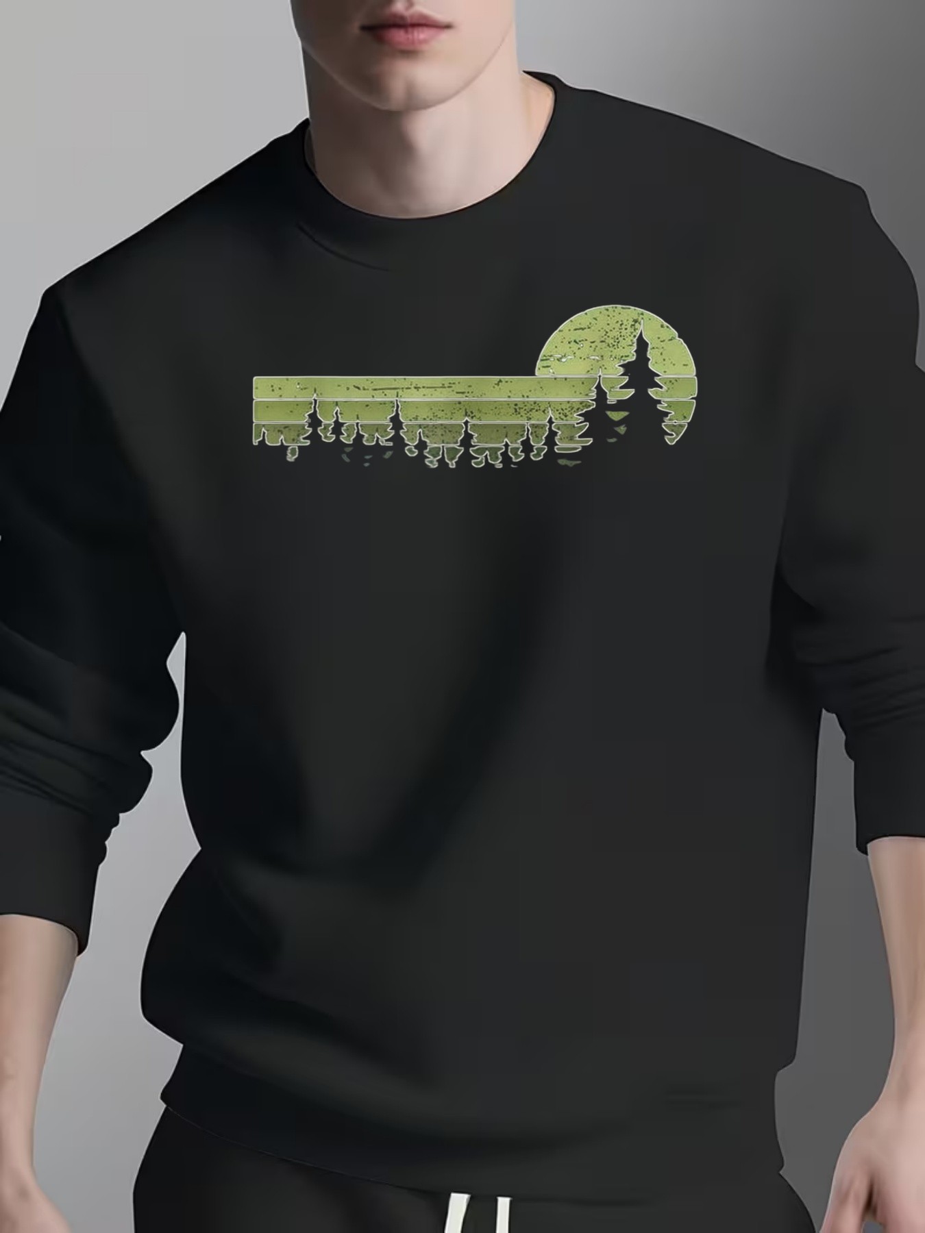 Winter Clothing Activity - Sudadera de cuello redondo suave con