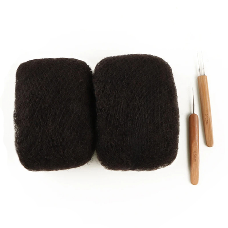 Winter Clothing Bundle - Cabello humano rizado Afro a granel