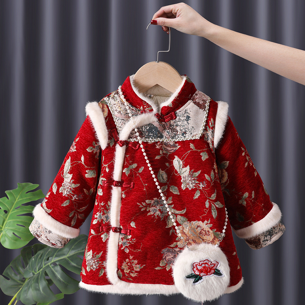 Winter Clothing For Babies - Invierno niñas Hanfu niños princesa Tang