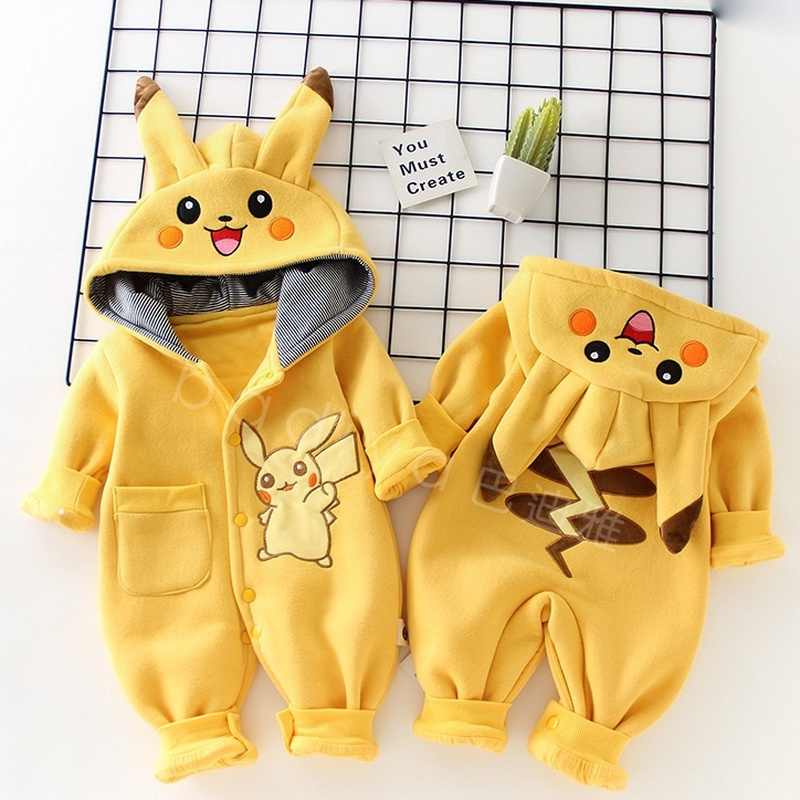 Winter Clothing For Babies - Pijamas de Dibujos Animados de Pocket