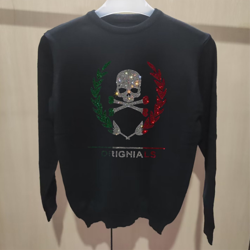 Sudaderas con cabeza de calave - Winter Clothing English reseña y precio