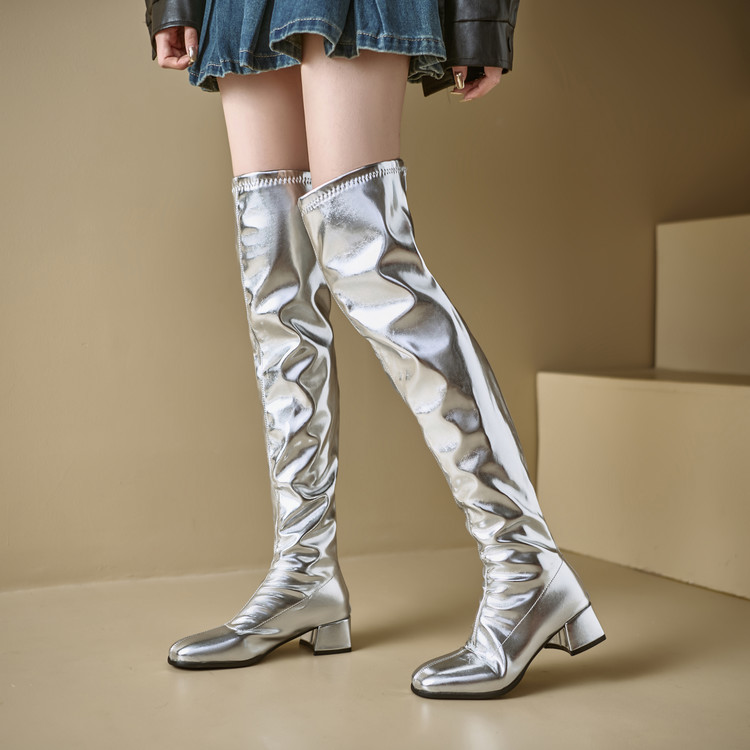 Botas metálicas plateadas para - Winter Cloth reseña y precio