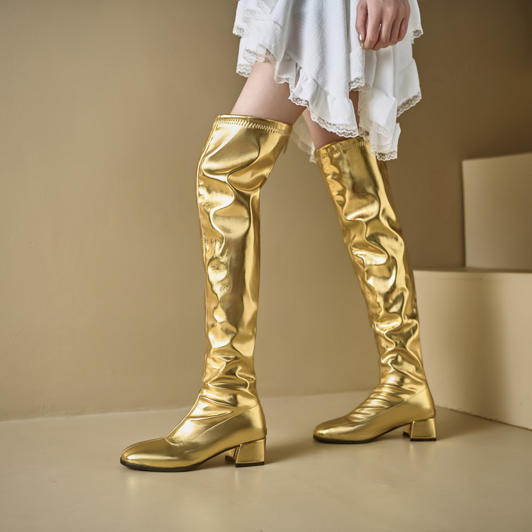 Botas metálicas plateadas para - Winter Cloth reseña y precio