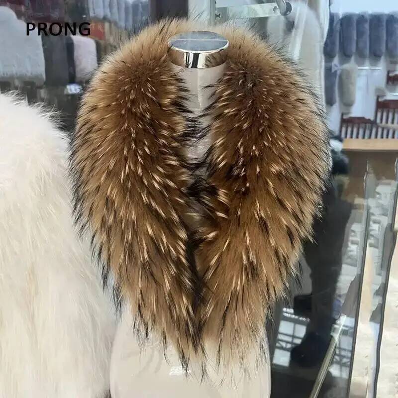 Bufanda de piel de mapache Nat - Winter Clothing Essentials reseña y precio