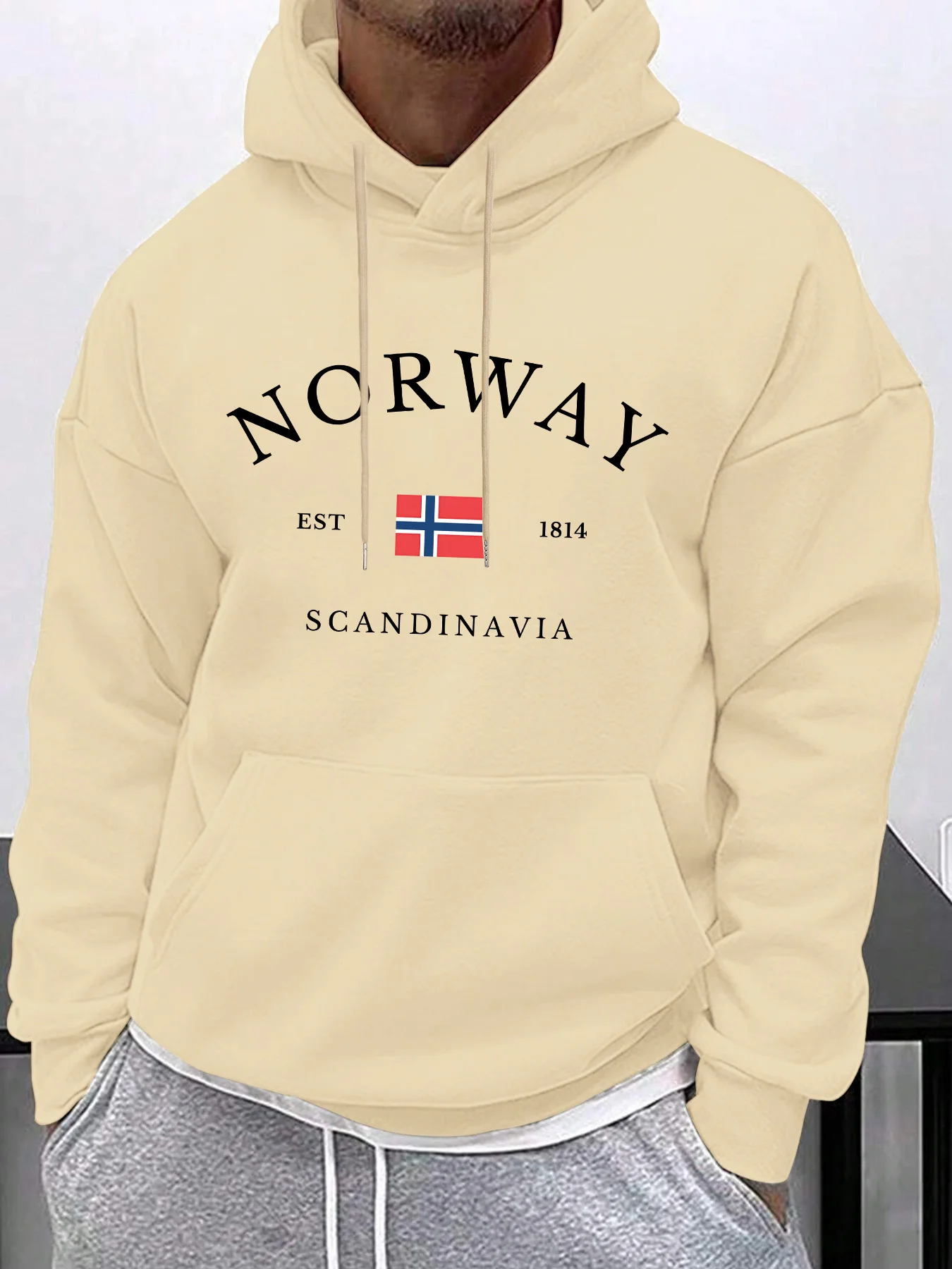 Sudadera con Capucha Informal, - Winter Clothing Norway reseña y precio