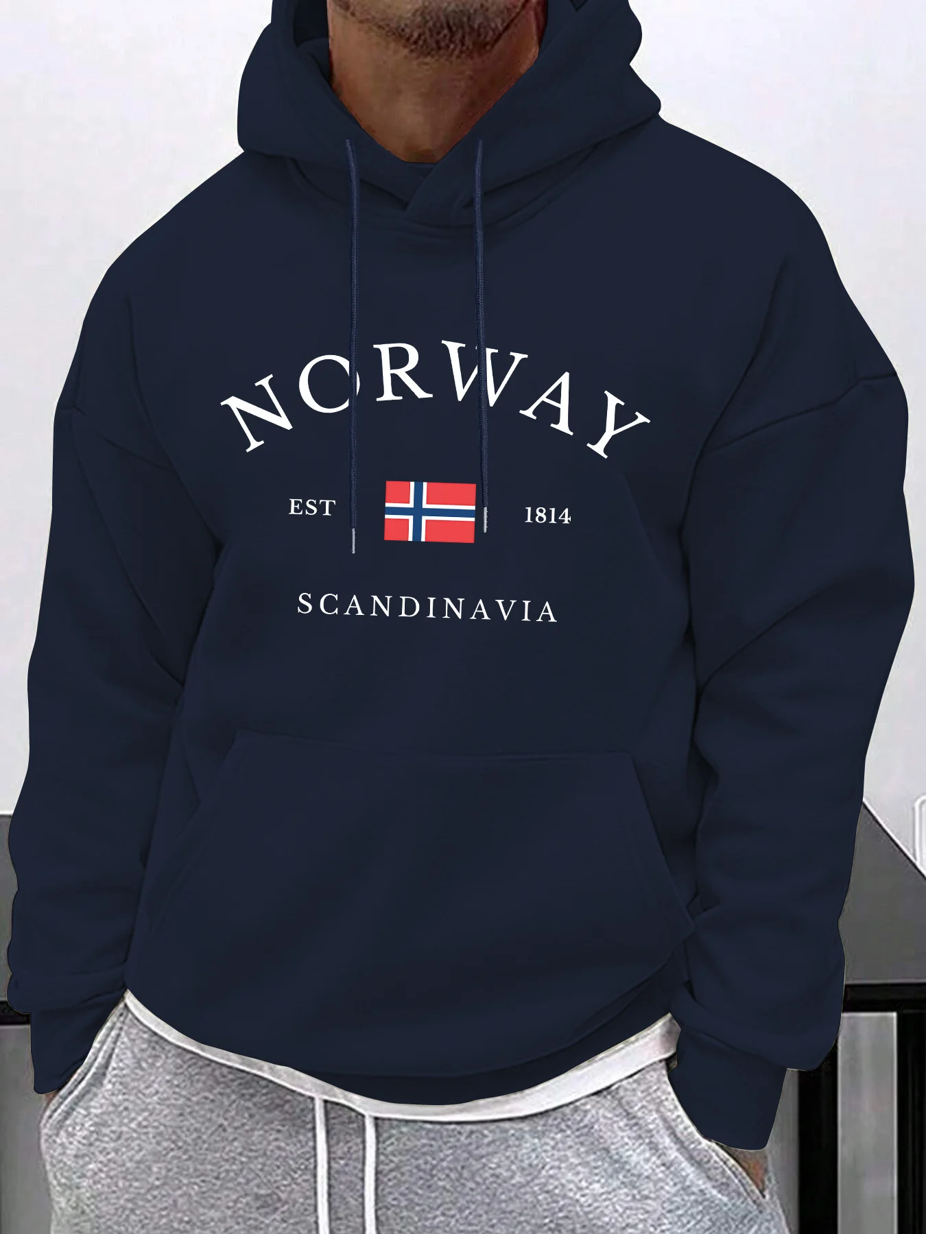 Sudadera con Capucha Informal, - Winter Clothing Norway reseña y precio