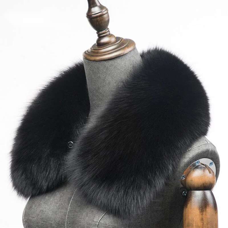 Bufanda de piel de zorro Natur - Winter Clothing Essentials reseña y precio