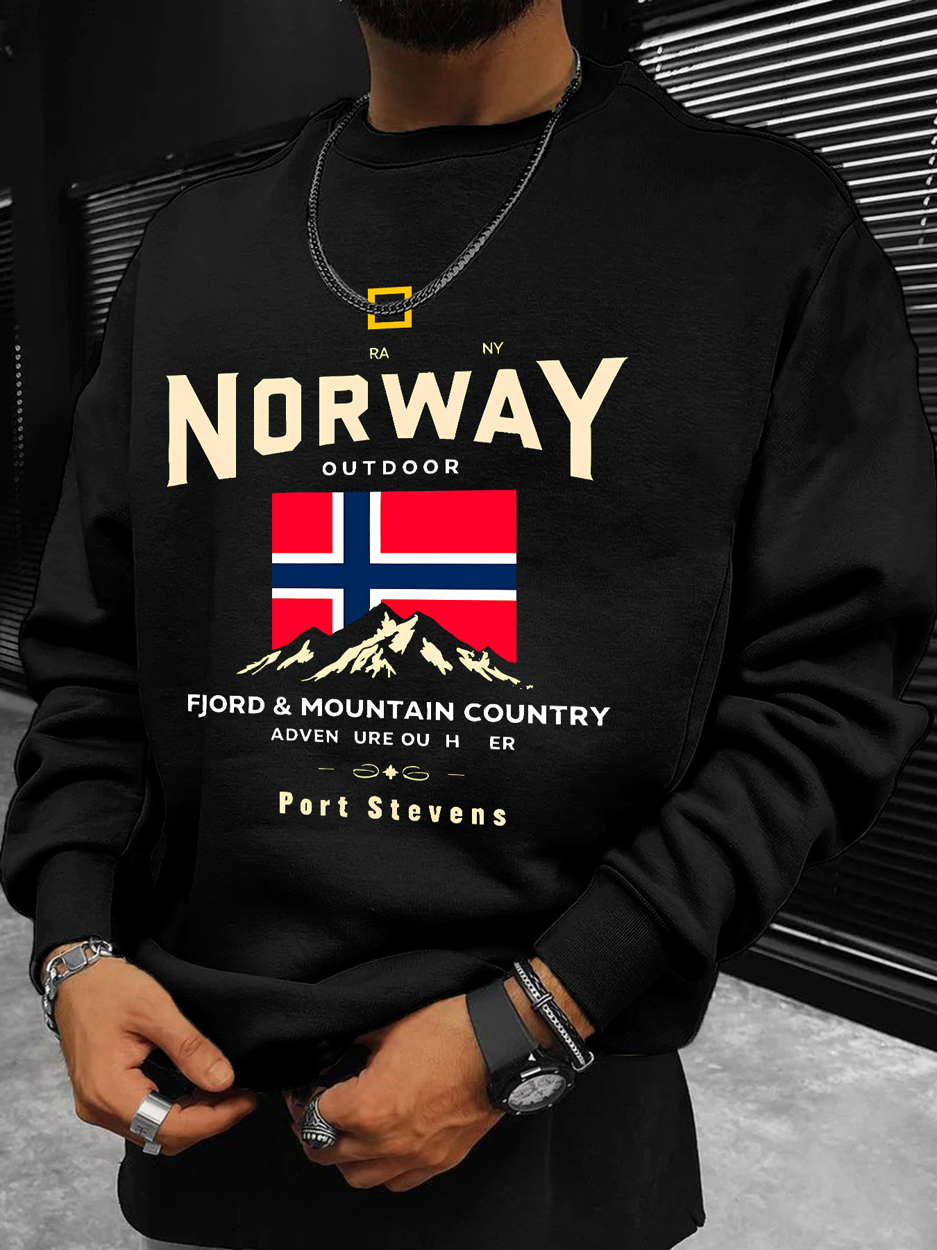 Sudadera para Hombre con Diseñ - Winter Clothing Norway reseña y precio