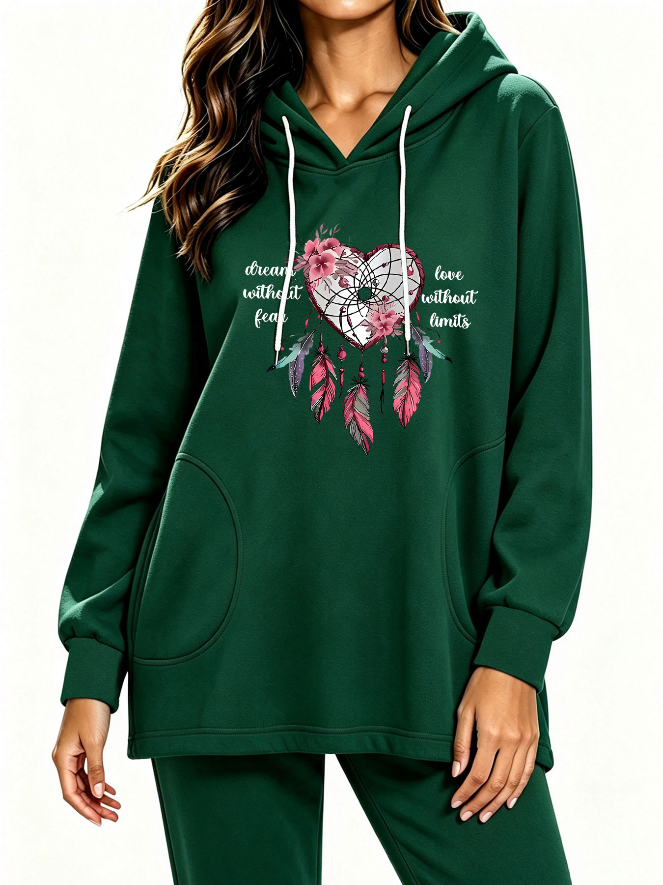 Sudadera con Capucha Holgada c - Winter Clothing English reseña y precio
