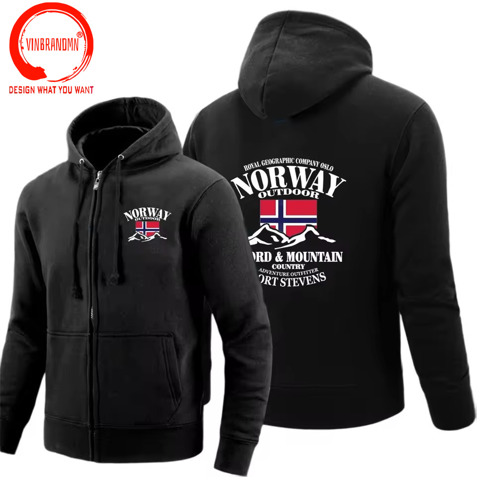 Fjord de Noruega, sudaderas co - Winter Clothing Norway reseña y precio