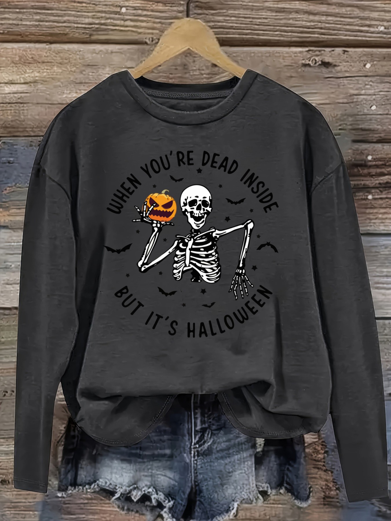 Camiseta Casual de Manga Larga - Winter Clothing Quotes reseña y precio