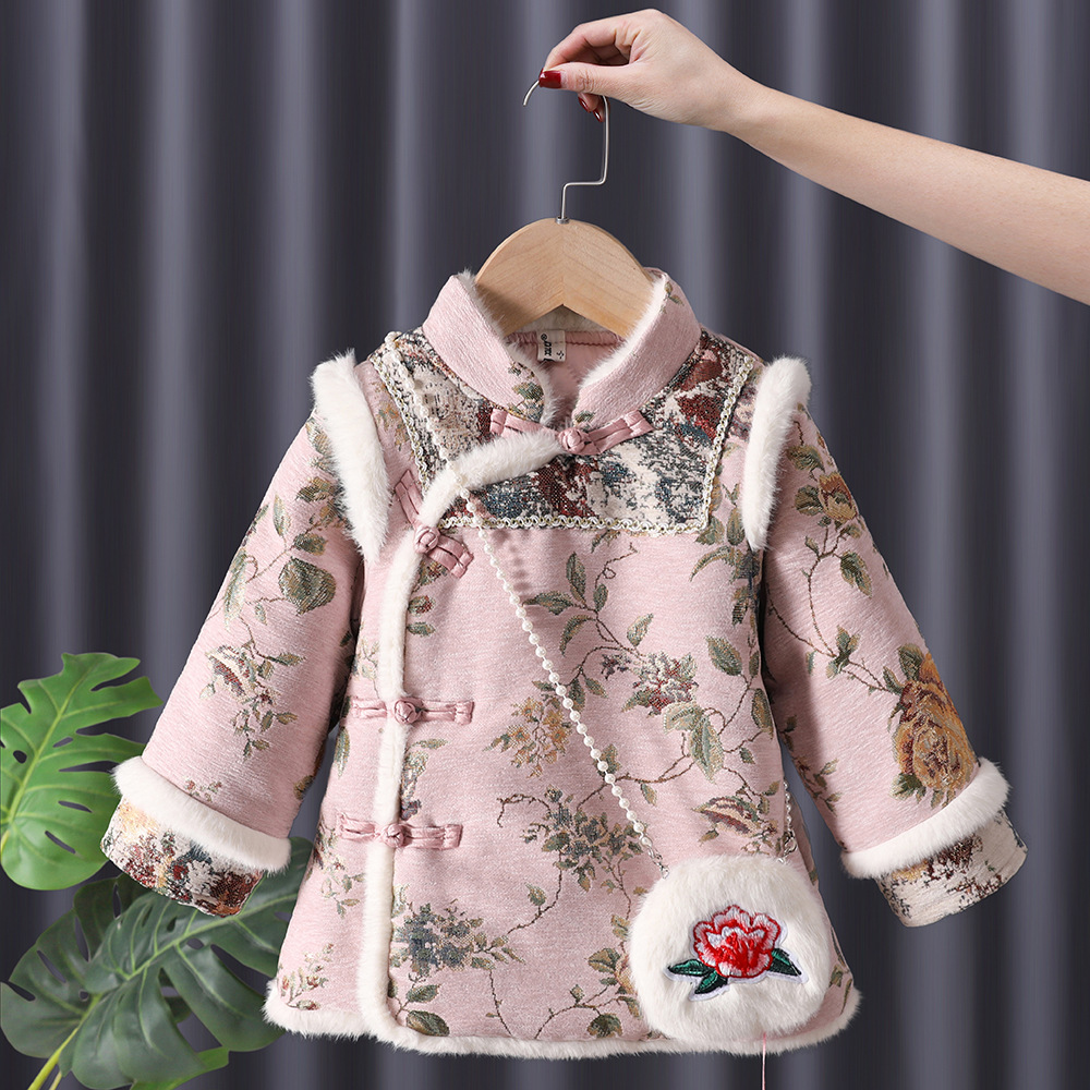 Invierno niñas Hanfu niños pri - Winter Clothing For Babies reseña y precio