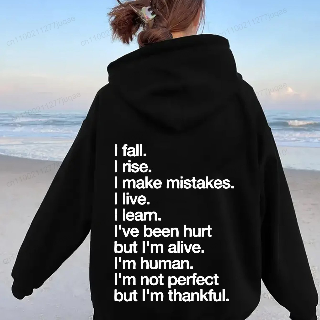 Sudadera con capucha con estam - Winter Clothing Quotes reseña y precio