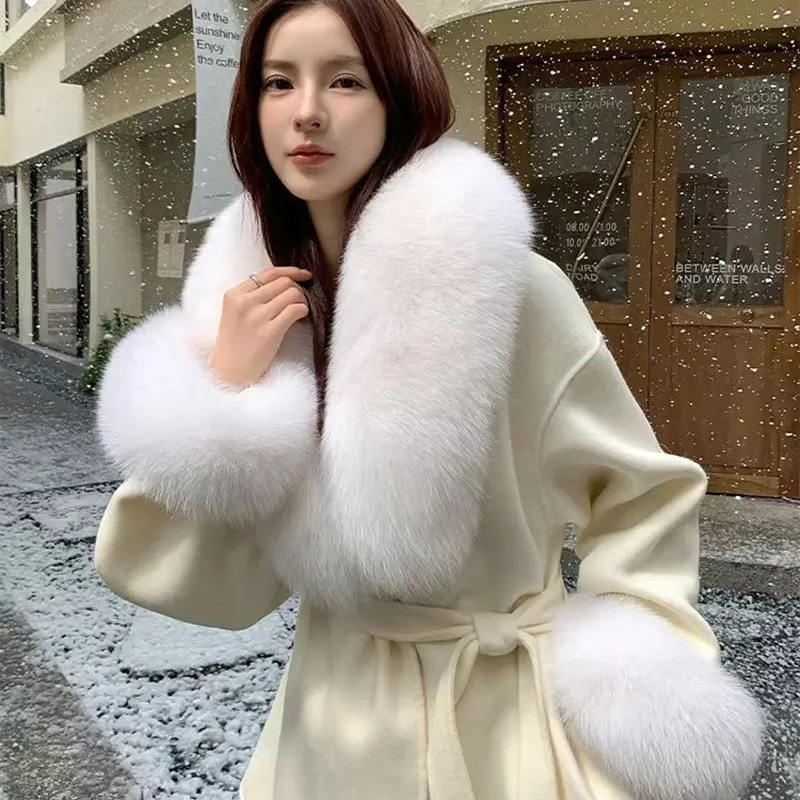2025 Collar de piel de zorro a - Winter Clothing Essentials reseña y precio