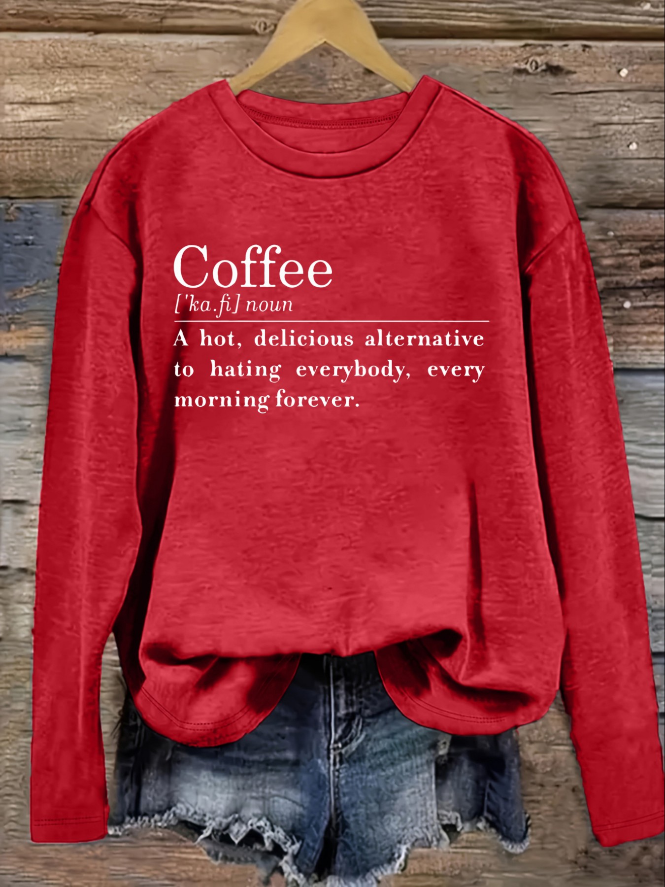 Camiseta Casual de Manga Larga - Winter Clothing Quotes reseña y precio